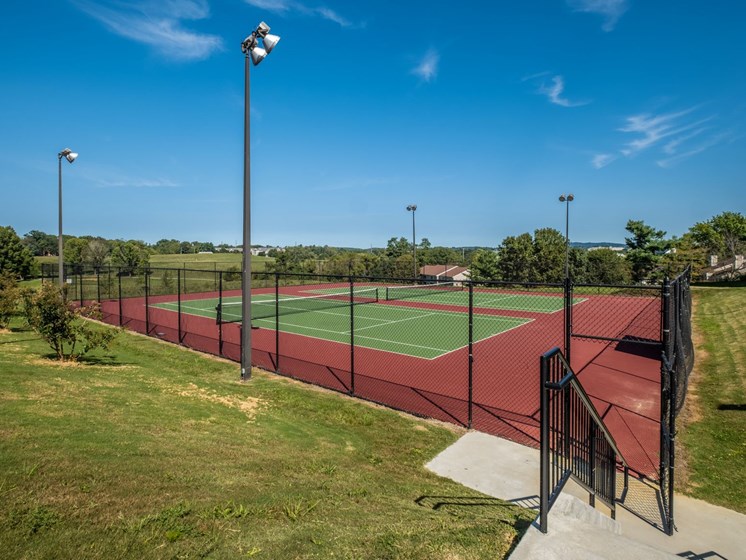 Court for Tennis and Pickle Ball at Foxridge Apartment Homes, Virginia, 24060
